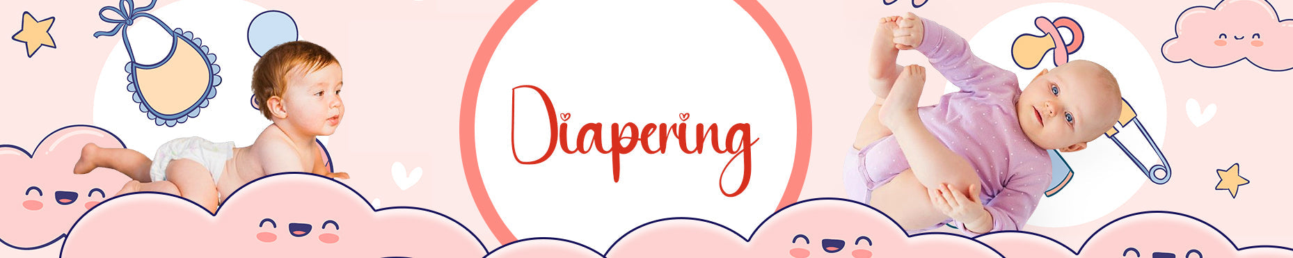 Diapering Essentials - Baby Diapers, Wipes & Accessories