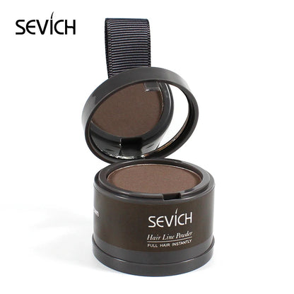 Sevich Hairline Powder 4g Hairline Shadow Powder Makeup Hair Concealer Natural Cover Unisex Hair Loss Product