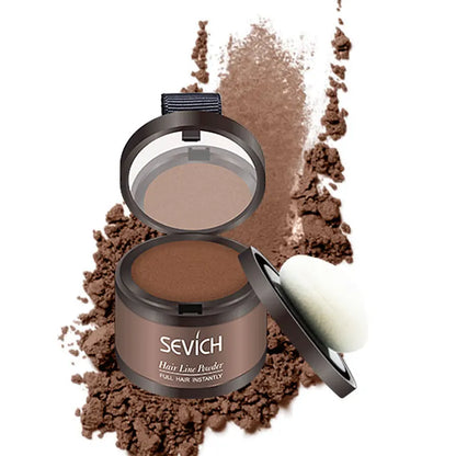 Sevich Hairline Powder 4g Hairline Shadow Powder Makeup Hair Concealer Natural Cover Unisex Hair Loss Product