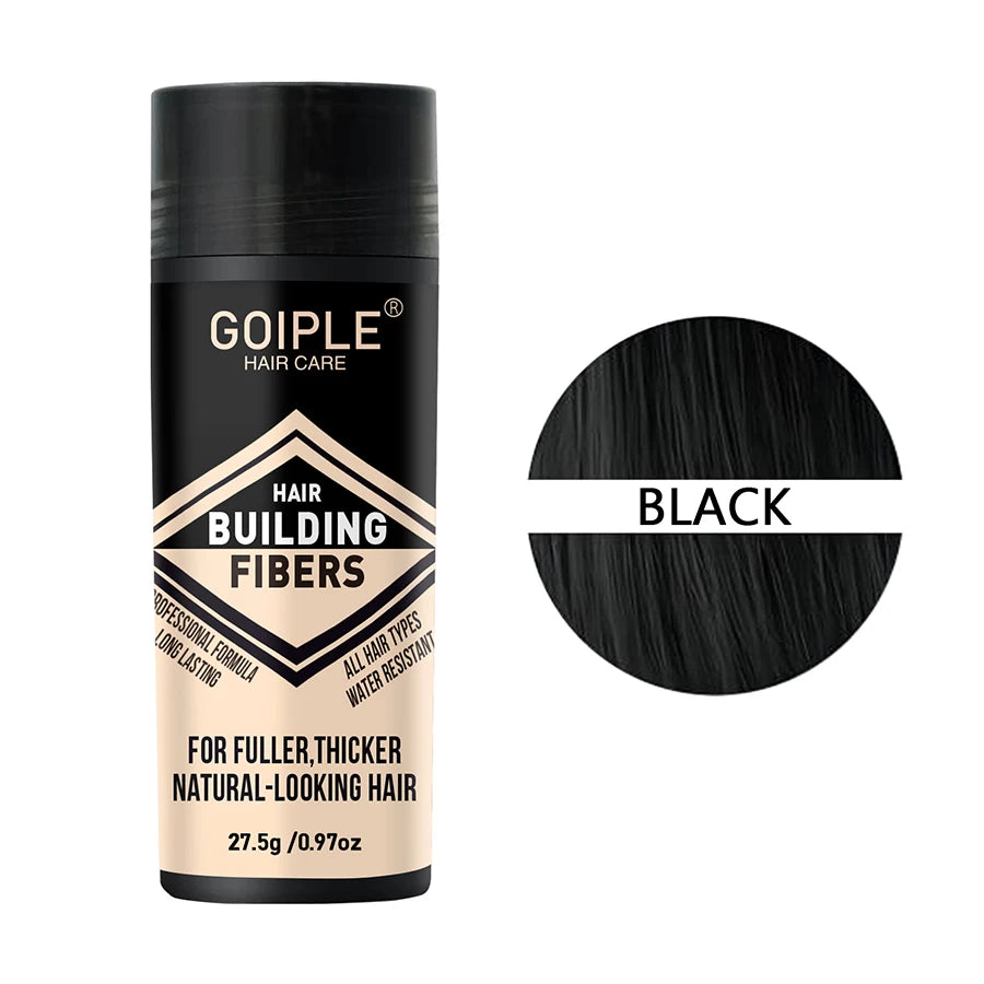 GOIPLE Fiber Hold Spray Instant Hair Volumizing Product Hair Building Fibers Powder Hairstyle Thickening Spray for Men and Women