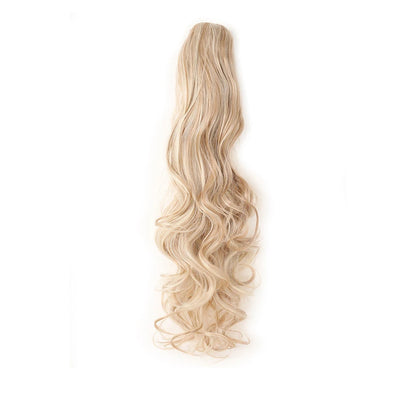 Claw Clip in Ponytail Extension Synthetic Hairpiece Curly Wavy Hair Extension 18&24 inch Long Ponytail Hairpieces for Women Girl