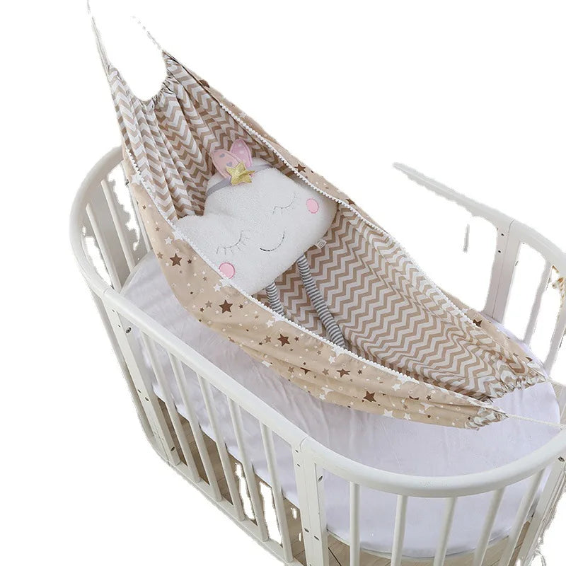 Baby Comfortable Sleep Hammock Cradle – Soft Polyester Indoor Baby Swing for Peaceful Sleep (6M-6Y)