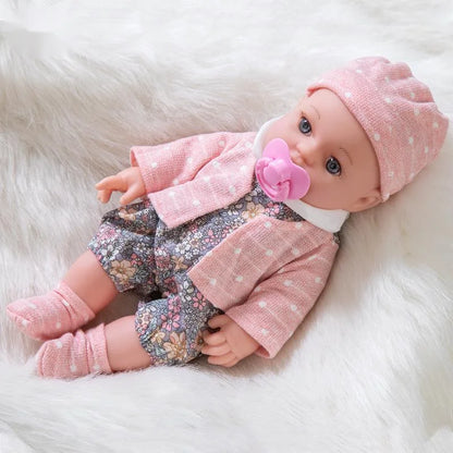 12in/30cm Reborn Baby Doll – Soft Silicone Baby Doll for Kids, Educational Simulation Doll, Perfect Gift for Birthday & Christmas