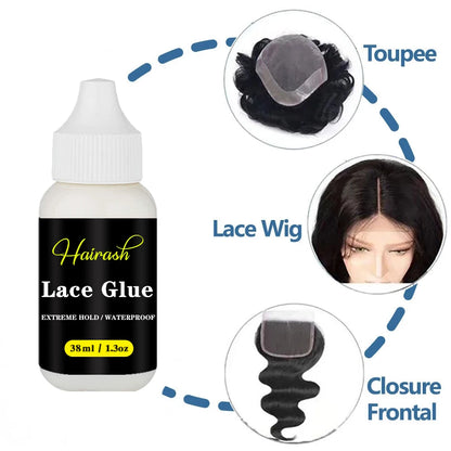 Melting Spray For Lace Wigs Lace Tint Mousse Wig Glue Waterproof Glue Remover Wig Installation Kit Set