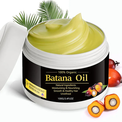 100% Raw Batana Oil for Hair Growth Organic Batana Oil  Moisturize And Repair Hair Eliminates Split Ends for Men & Women