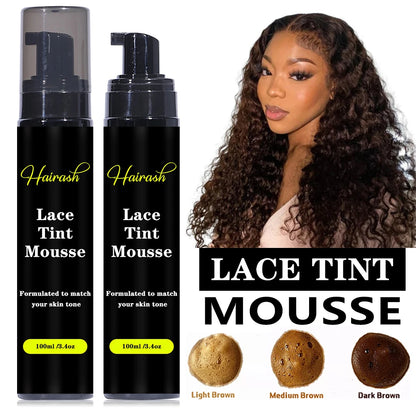 Melting Spray For Lace Wigs Lace Tint Mousse Wig Glue Waterproof Glue Remover Wig Installation Kit Set