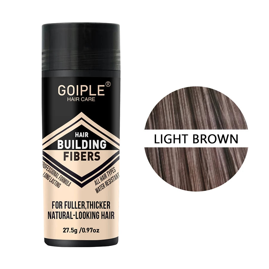 GOIPLE Fiber Hold Spray Instant Hair Volumizing Product Hair Building Fibers Powder Hairstyle Thickening Spray for Men and Women