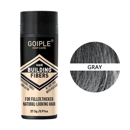 GOIPLE Fiber Hold Spray Instant Hair Volumizing Product Hair Building Fibers Powder Hairstyle Thickening Spray for Men and Women