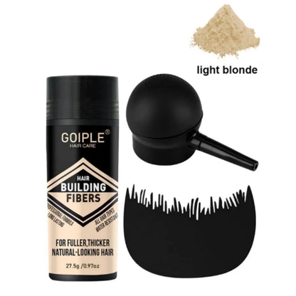 GOIPLE Fiber Hold Spray Instant Hair Volumizing Product Hair Building Fibers Powder Hairstyle Thickening Spray for Men and Women