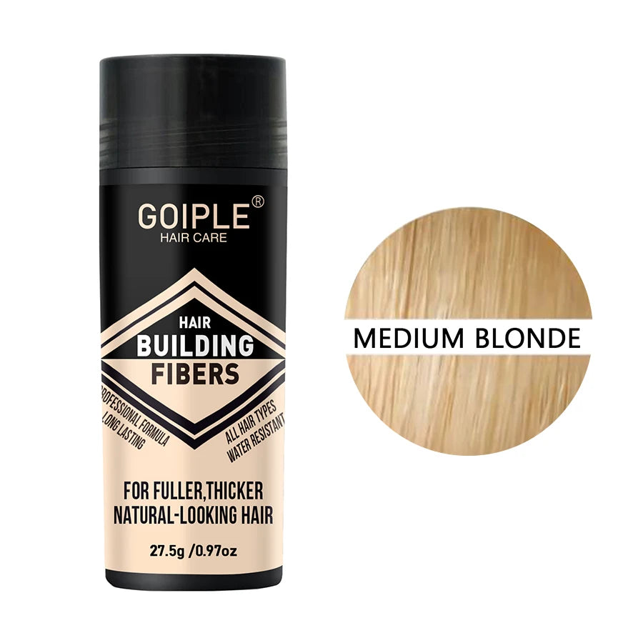 GOIPLE Fiber Hold Spray Instant Hair Volumizing Product Hair Building Fibers Powder Hairstyle Thickening Spray for Men and Women