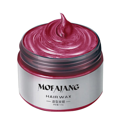 Hair Wax Pomades Natural Hair Coloring Wax Material Disposable Hair Styling Clays Ash For Cosplay Party Favours 2024 Lembrancinh