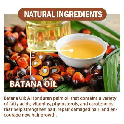 100% Pure Organic Hair Mask Batana Oil Hair Growth Oil Natural Treatment Nourish Improve Hair Quality Anti-Breakage Hair Product